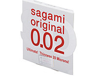 Презервативы Ультратонкие Sagami original 0.02, полиуретановые, 1 шт, фото 2