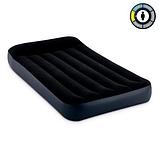 Матрас надувной с подголовником INTEX Pillow Rest Classic Airbed (64141, 99х191х25 см), фото 2