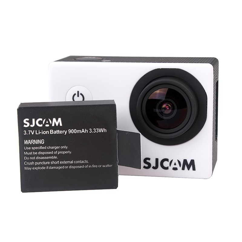 Батарейка для экшн-камеры SJCAM SJ4000/500/5000Plus, 900mAh - фото 1 - id-p11039069