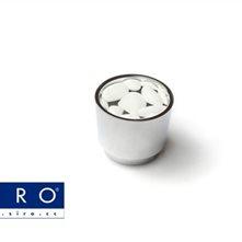 Мебельная ручка Siro 2104-34ZN1SD1 (хром внутри белые камни)