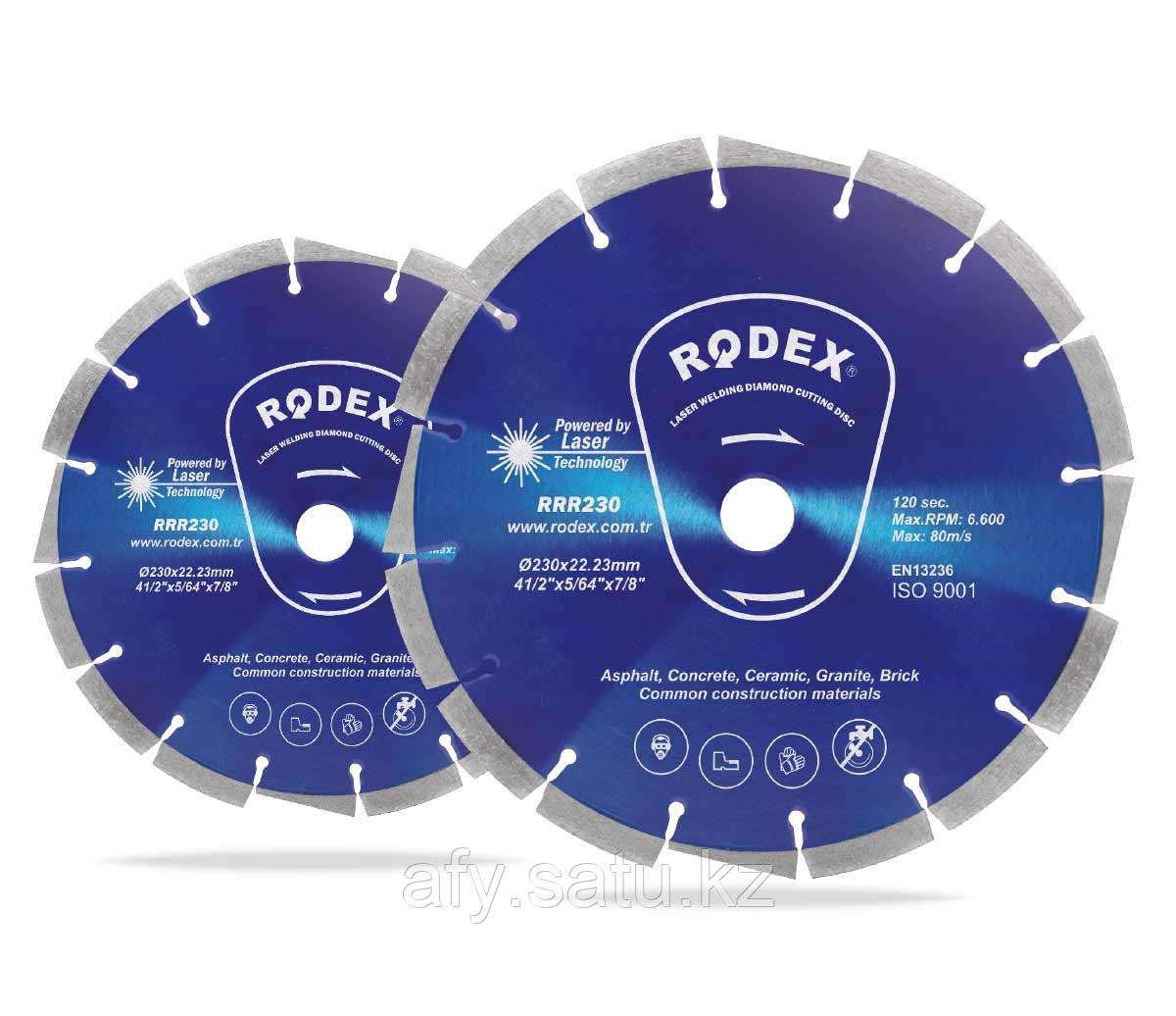 Отрезной диск нормальный турбо тип rodex RRR350A