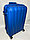 Средний пластиковый дорожный чемодан на 4-х колесах"FAST STEP". Высота 66 см, ширина 43 см, глубина 26 см., фото 2