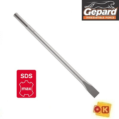 Плоское зубило SDS-max 400 х 25мм GEPARD