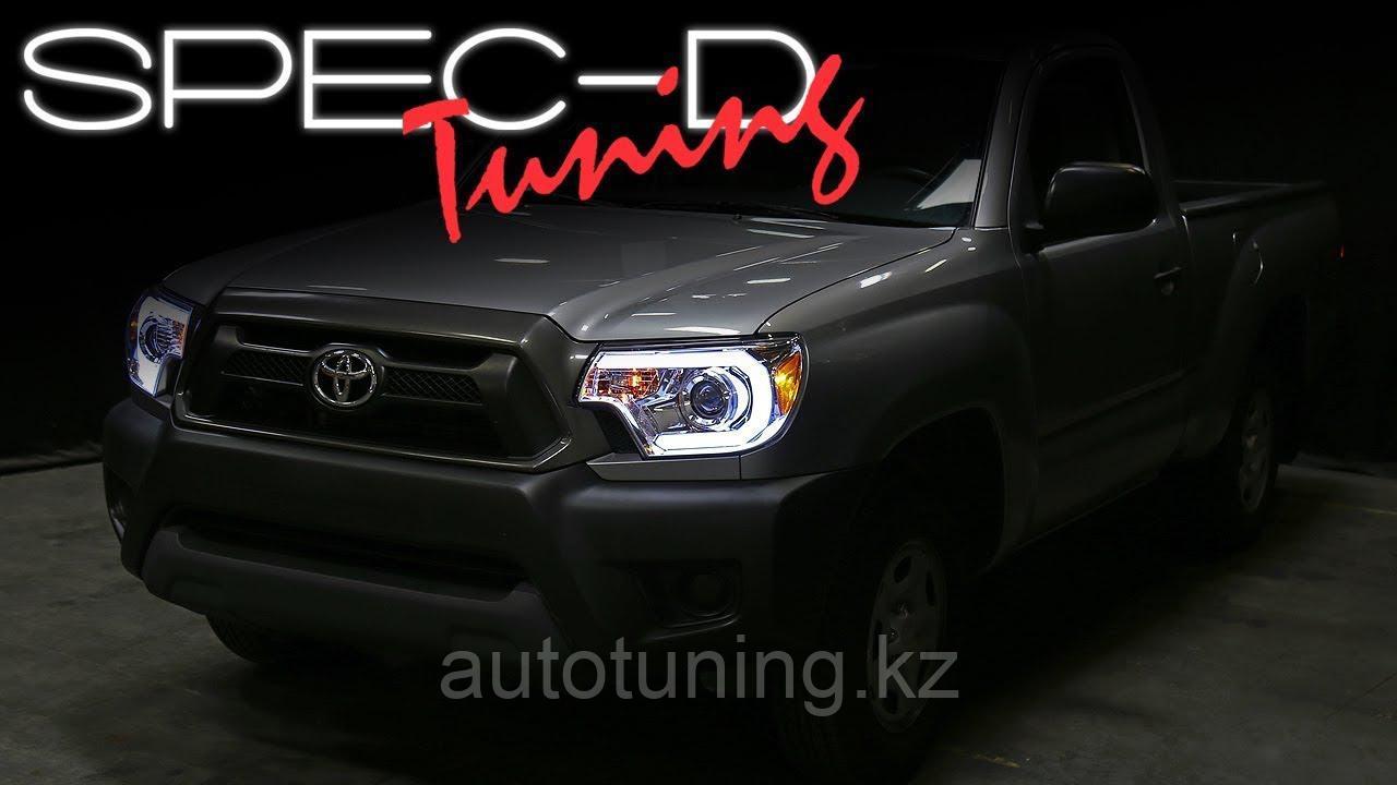 Альтернативная оптика (передние фары тюнинг) на Toyota Tacoma 2011-2015
