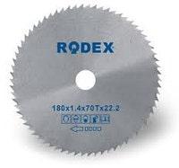 Диск для циркулярной пилы rodex RTR70125
