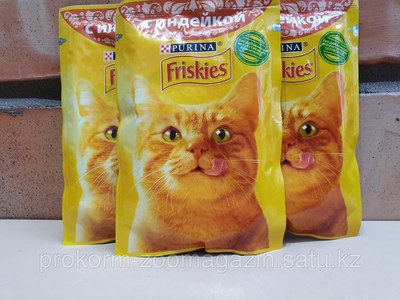 Friskies, Фрискис для взрослых кошек, индейка, кусочки в соусе ( подливке), пауч 85 гр - фото 1 - id-p94053991