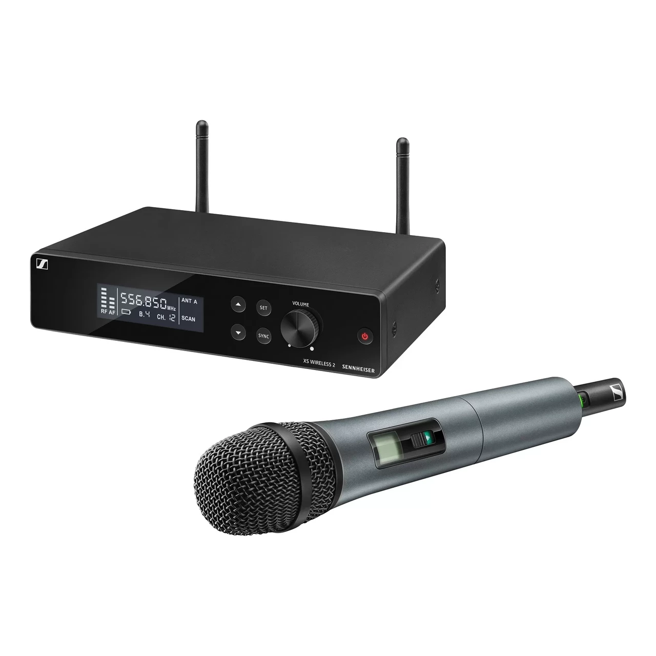 SENNHEISER XSW 2-835-B WIRELESS HANDHELD MICROPHONE SYSTEM WITH E835 CAPSULE (B: 614-638 MHZ)