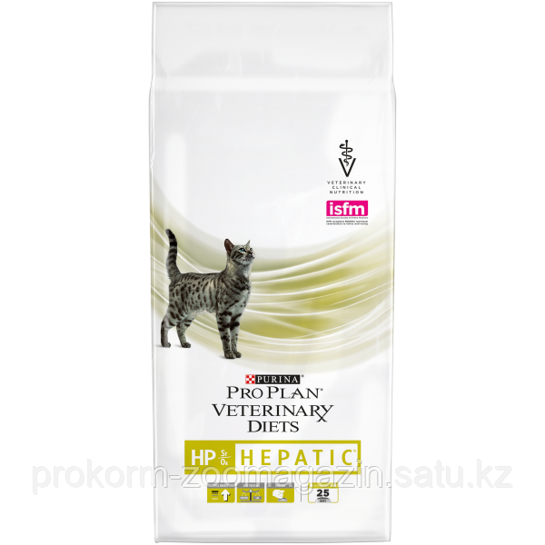 Pro Plan Veterinary Diets Hepatic, ПроПлан для кошек при заболеваниях печени, 1,5 кг - фото 1 - id-p94054195