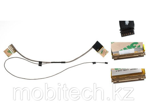 Шлейфы для ЖК матриц Asus X550, F550DP, K550DP, 1422-01G9000, LVDS 40pin, Шлейф матрицы, LED