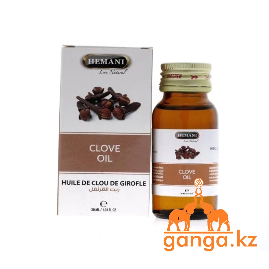 Масло Гвоздики (Clove oil HEMANI), 30 мл