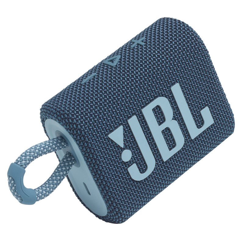 Портативная колонка JBL Go 3 - Portable Bluetooth Speaker - Blue - фото 2 - id-p93565058