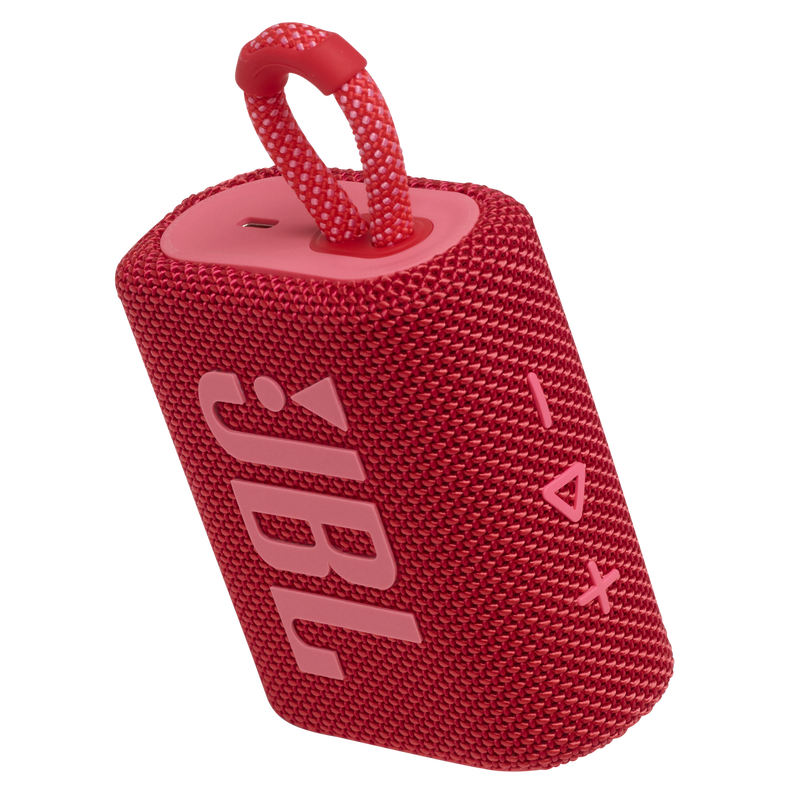 Портативная колонка JBL Go 3 - Portable Bluetooth Speaker - Red - фото 4 - id-p93565061
