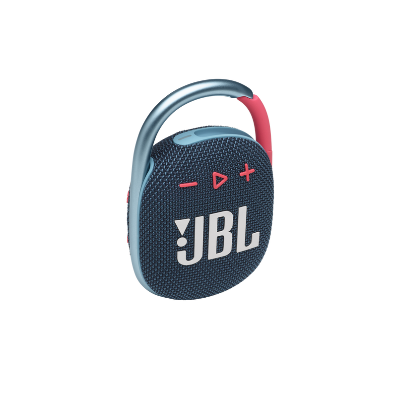 Портативная акустическая система JBL Clip 4 - Portable Bluetooth Speaker with Carabiner - Blue-Pink - фото 3 - id-p93565084