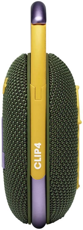 Портативная акустическая система JBL Clip 4 - Portable Bluetooth Speaker with Carabiner - Green - фото 3 - id-p93565085