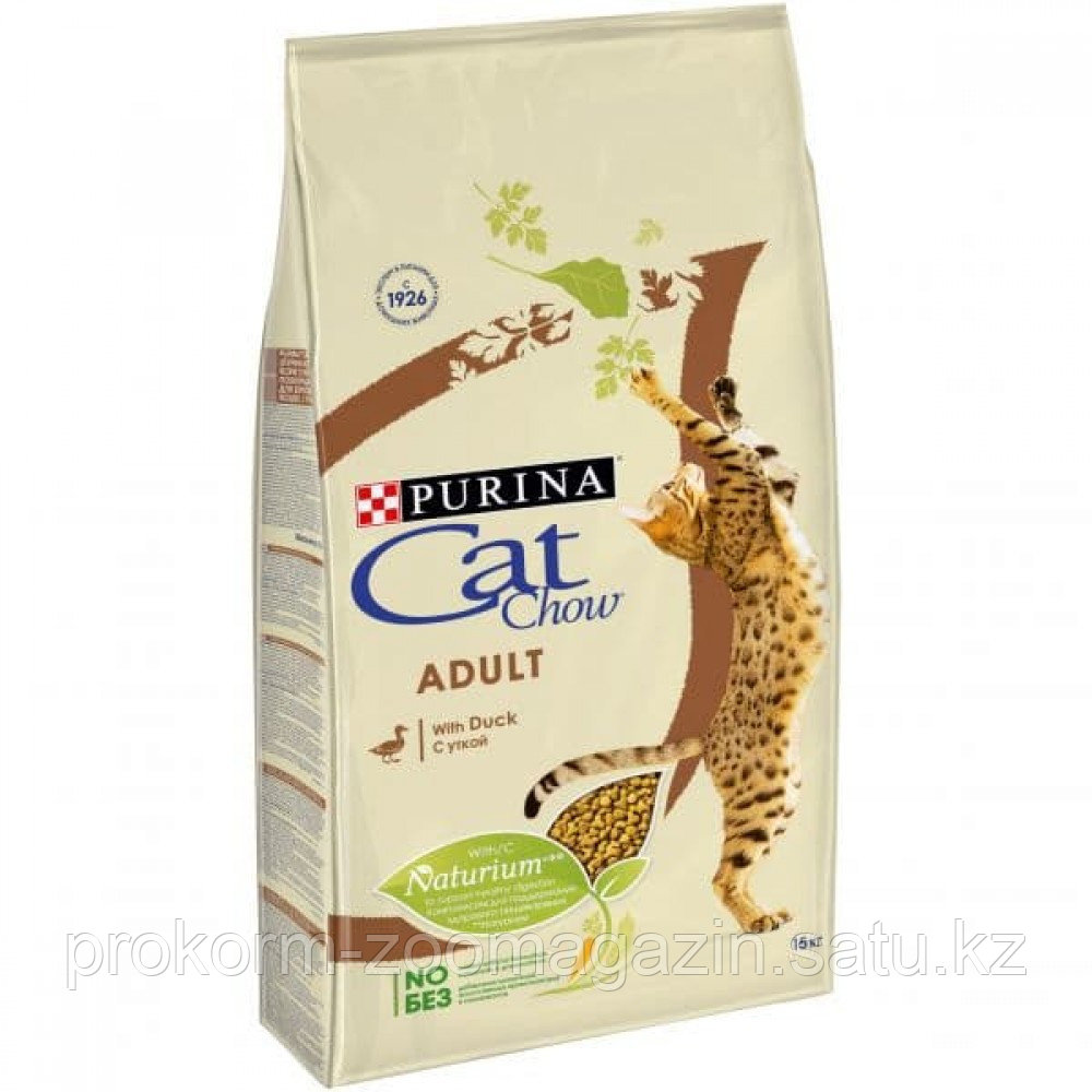 Cat Chow Adult, Кэт Чау для Кошек Утка - фото 1 - id-p94073566