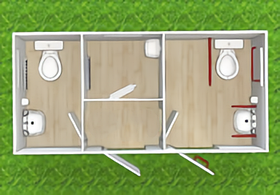 Туалетный модуль Т-101-К