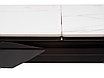 Стол CREMONA 140 HIGH GLOSS STATUARIO Белый мрамор глянцевый, керамика/ черный каркас, ®DISAUR, фото 6