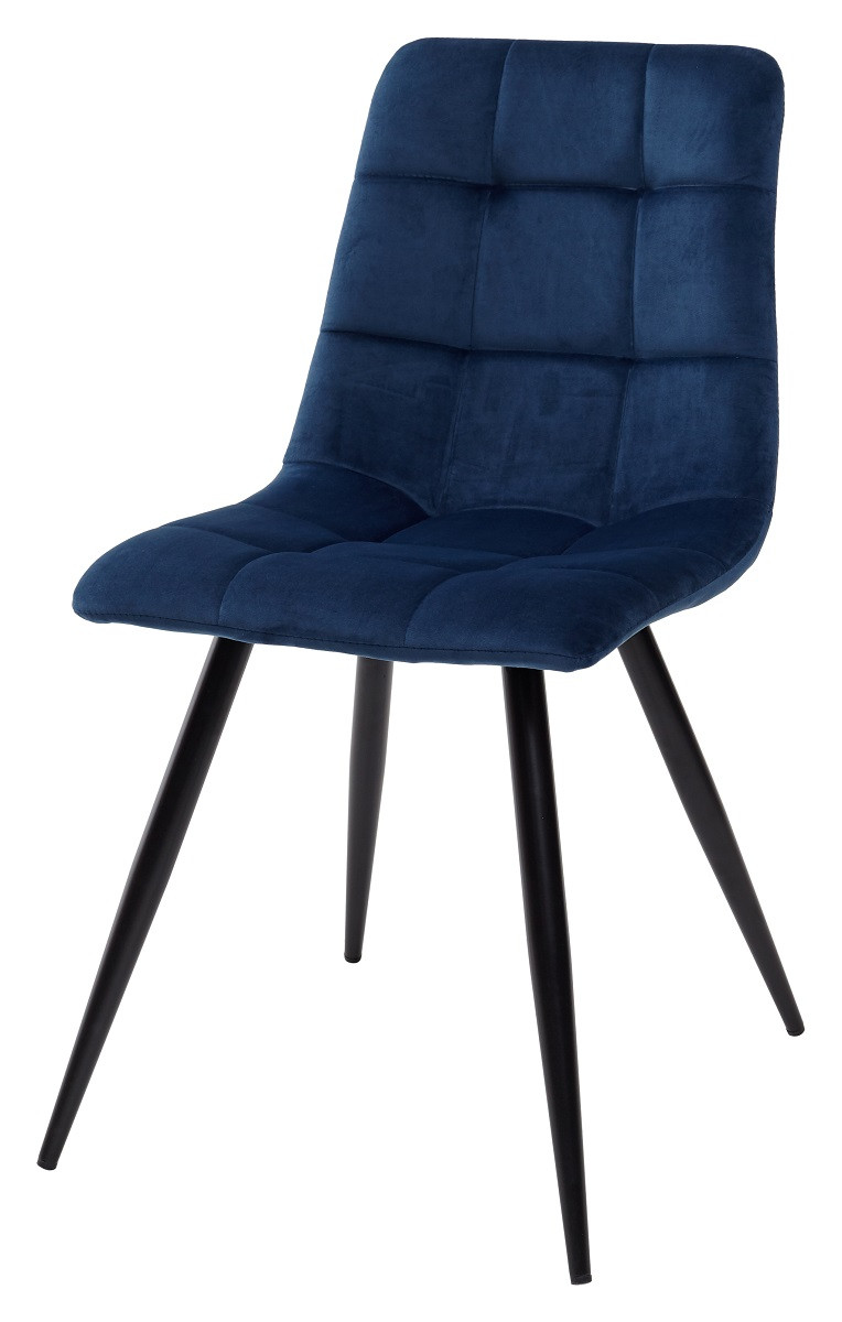 Стул TERAMO UF910-18 NAVY BLUE, велюр М-City