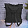 Сумка рюкзак 2 в 1 с мишкой в кармане молнией и плечевыми ремнями XinYingCai черная, фото 10