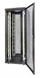 Шкаф Eurolan D9000, 42U 750 × 1000 мм, передняя дверь перф., задняя перф., фото 2
