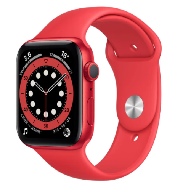 Смарт-часы Apple Watch Series 6 GPS 44mm красный