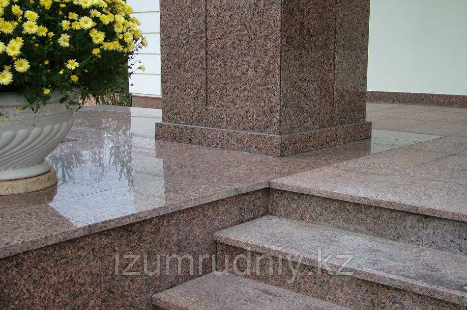 Гранитная плитка 30*15, 60*15 для ступеней, лестниц, дворов, фото 1