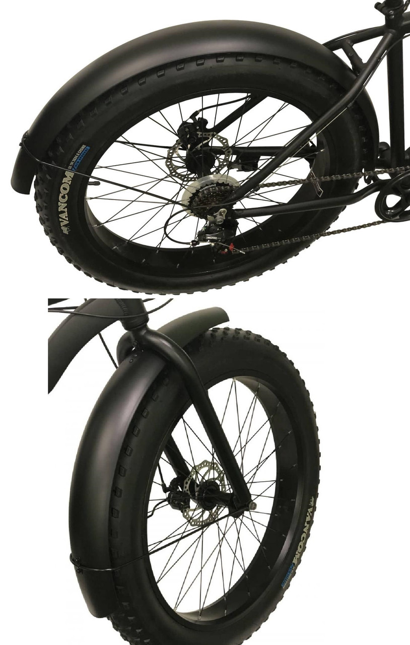 Крылья на Фэт байк ( Fat bike), металлические, полноразмерные на 26''