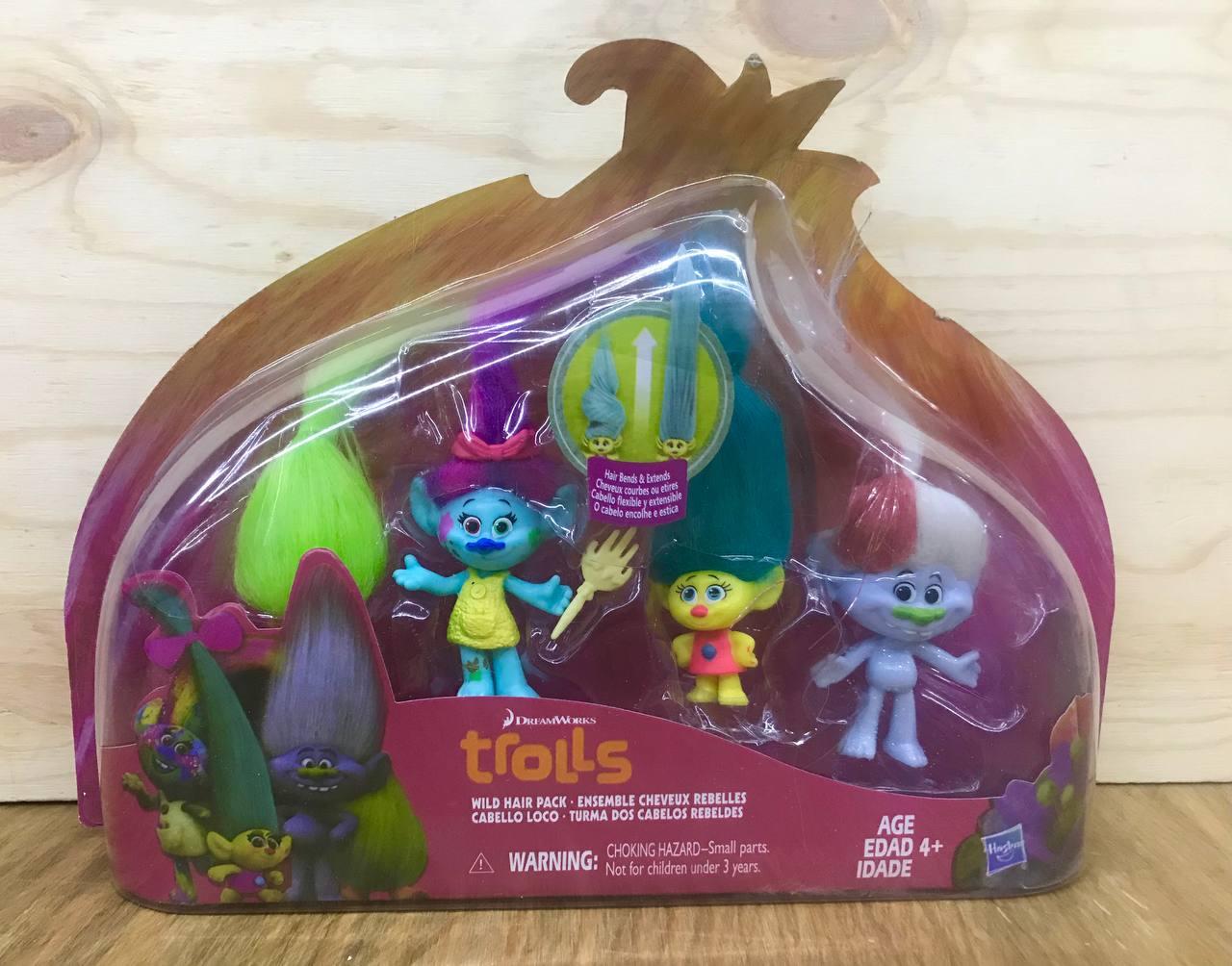 0339 TROLL Тролли Оригинал из 4 героев (Хасбро)