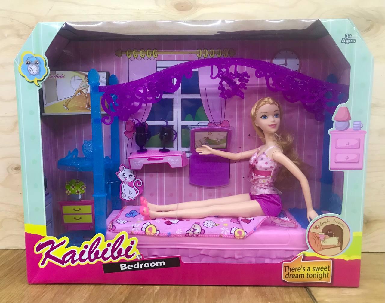 BLD 136 Спальня для барби Bedroom Kaibibi 39*30см