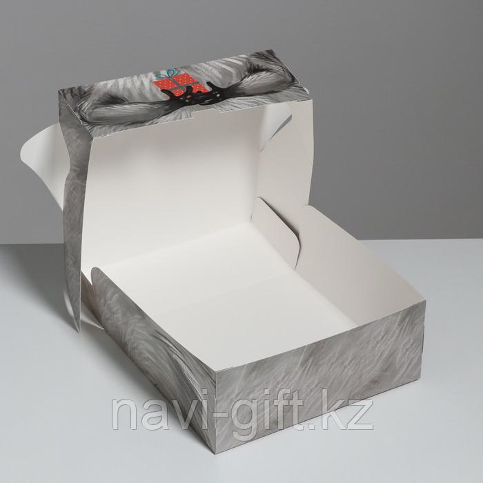 Коробка складная «Енотик», 25 × 25 × 10 см - фото 5 - id-p94088209