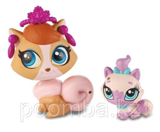 Littlest Pet Shop и ее малыш - Madame Pom LeBlanc