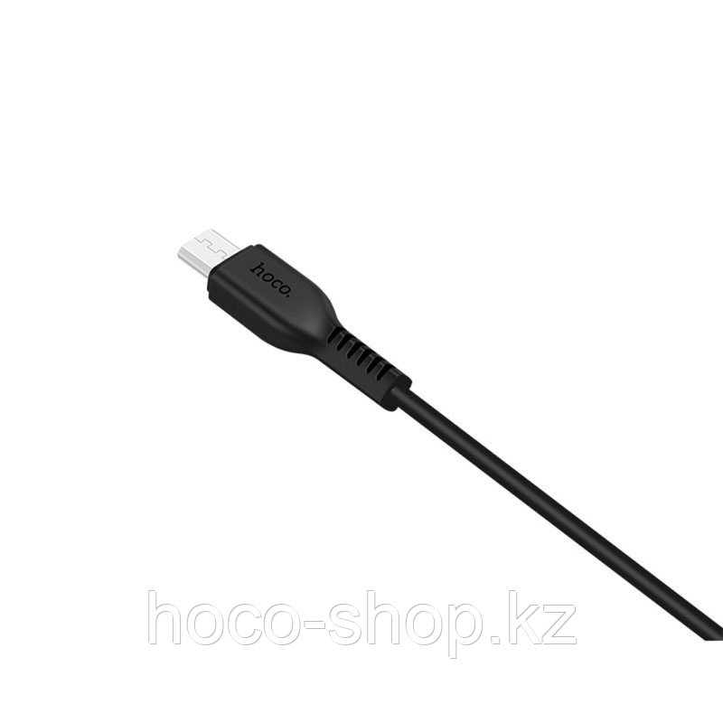 Кабель USB Hoco X20 с разъемом Micro , черный 2м - фото 2 - id-p55027581