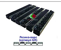 Грязезащитная придверная решетка Резина+ворс