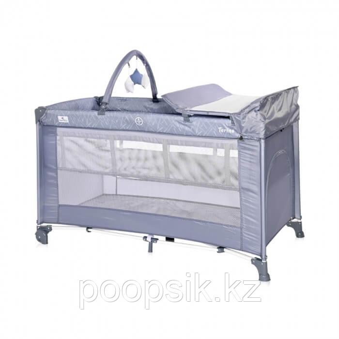 Кровать-манеж Lorelli Torino 2 plus, цвета в ассортиментете - фото 4 - id-p94098871