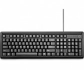 Проводная USB-клавиатура HP 100 черная 2UN30AA,  107 клавиш