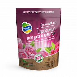 ОрганикМикс Удобрение для роз и цветов 200г - фото 1 - id-p94103589