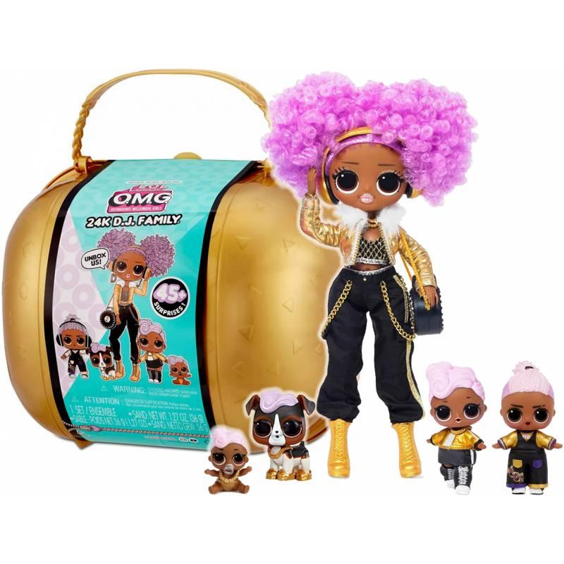 Эксклюзивный семейный набор L.O.L OMG 24K DJ Family Dolls