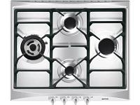 Варочная поверхность Smeg SR264XGH2 серебристый