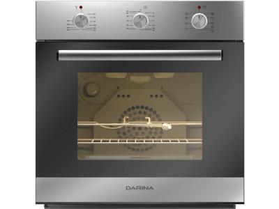 Духовой шкаф DARINA 1U5 BDE112 707 X3 серебристый-черный