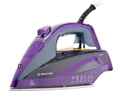 Утюг BRAYER BR4001 фиолетовый - фото 1 - id-p94109458