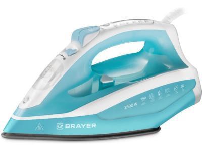 Утюг BRAYER BR4000 голубой-белый