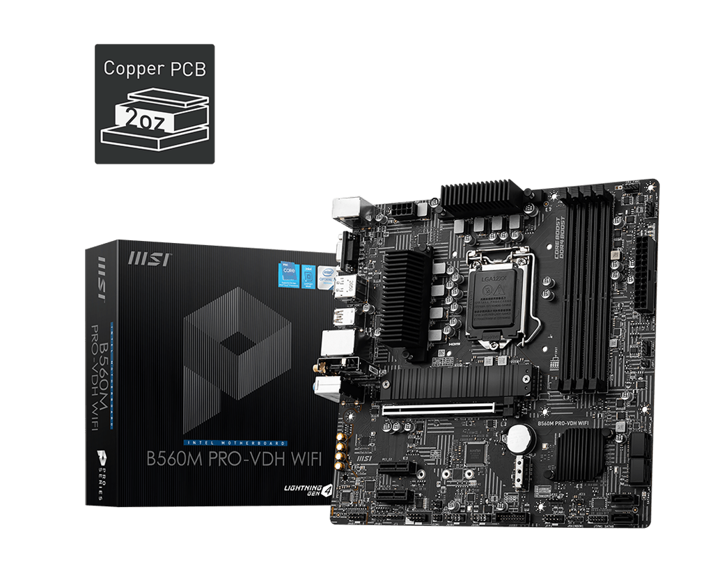 Материнская плата MSI B560M PRO-VDH WIFI