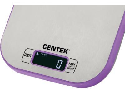 Кухонные весы CENTEK CT-2461 фиолетовый - фото 2 - id-p94110737