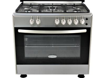 Кухонная плита DANKE FF 9503 GF Inox Lux серебристый - фото 1 - id-p94110771