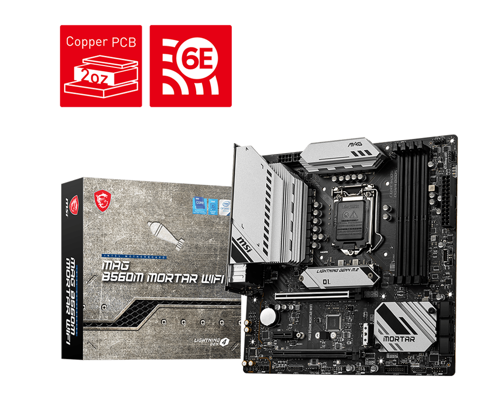 Материнская плата MSI MAG B560M MORTAR WIFI