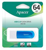 USB Flash накопитель Apacer AH23A 64GB Синий