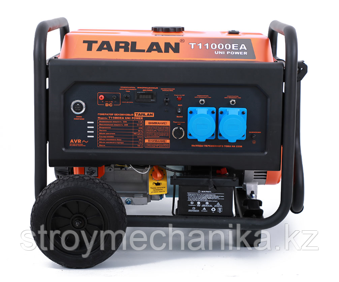 Генератор бензиновый 8 кВт TARLAN T-11000TE Twin Power ( 380В-220В )