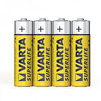 Батарейка VARTA Superlife Mignon 1.5V - R6P/AA, 4 шт в пленке
