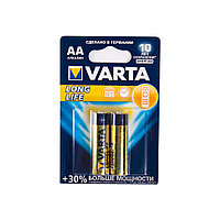 Батарейка VARTA Longlife Mignon 1.5V - LR6/ AA, 2 шт в блистере