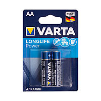 Батарейка VARTA Longlife Power Mignon 1.5V - LR6/AA, 2 шт в блистере